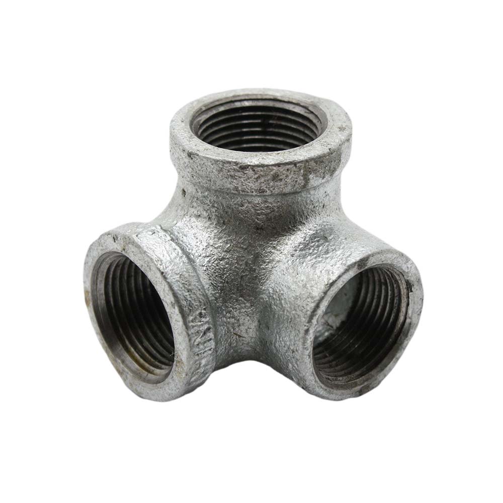 1" Galvanized Steel Side Outlet Elbow
