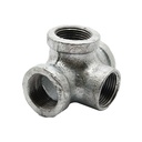 1" Galvanized Steel Side Outlet Tee