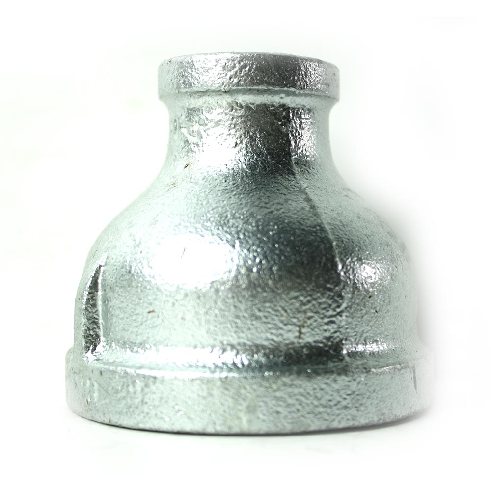 2" x 3/4" Galvanized Steel Reducer Coupling