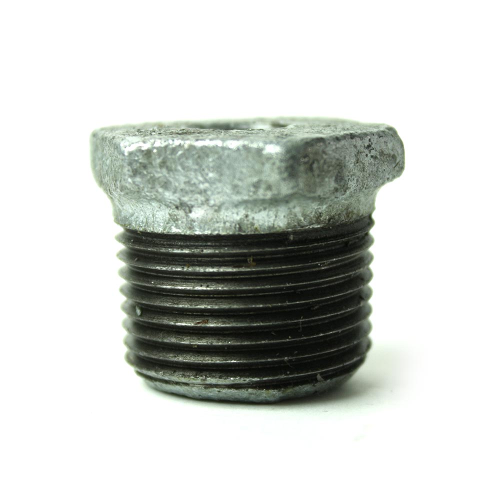 3/4" x 1/8" Galvanized Steel Hex Bushing
