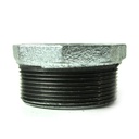 2" x 1/2" Galvanized Steel Hex Bushing