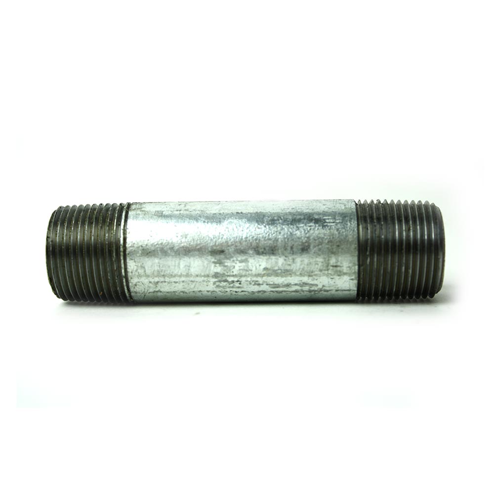 1/2" x 4" Galvanized Steel Right/Left Hand Nipple