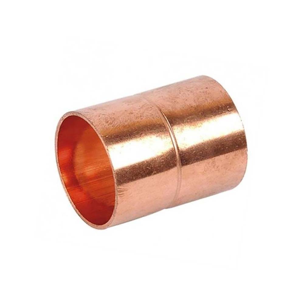 1/4" Copper Coupling with Stop
