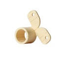 1/2" Plastic Insulated Stud Suspension Clamp