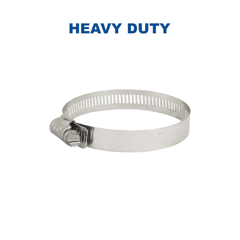 #64 All Stainless Steel Power Gear Hose Clamp  (3-9/16" to 4-1/2")