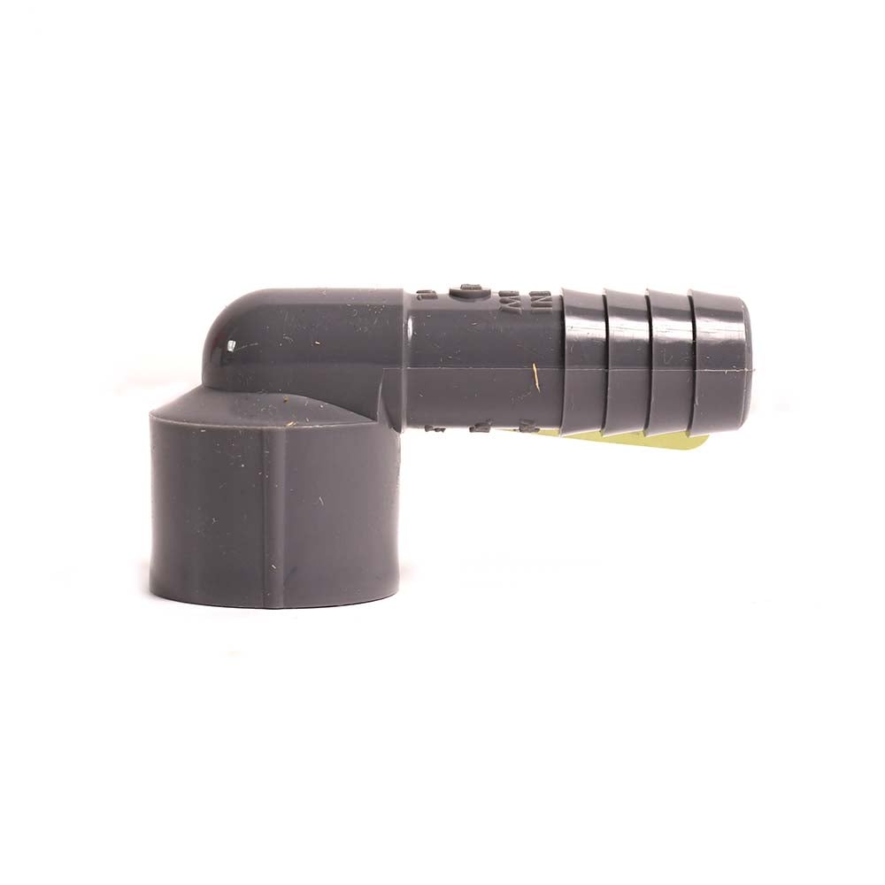 1/2" x 1/2" Poly Insert Combination Elbow