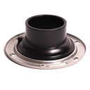 83616 4" x 3" Stainless Steel Closet Flange (Spigot)