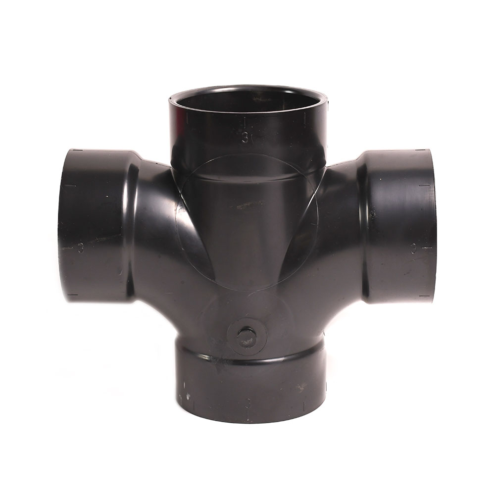 92184 3" ABS Double Sanitary Tee