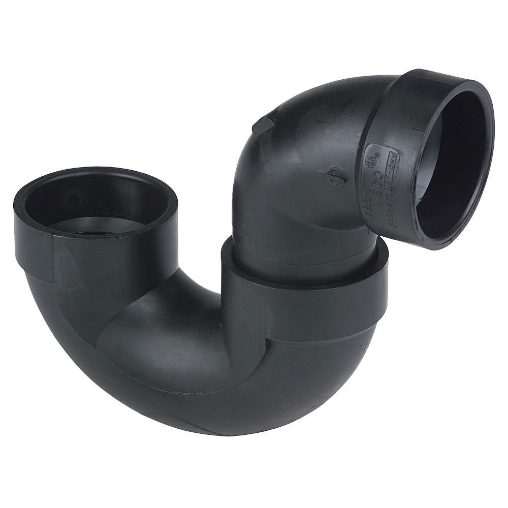 93204 4" ABS Solvent P-Trap (H x H)