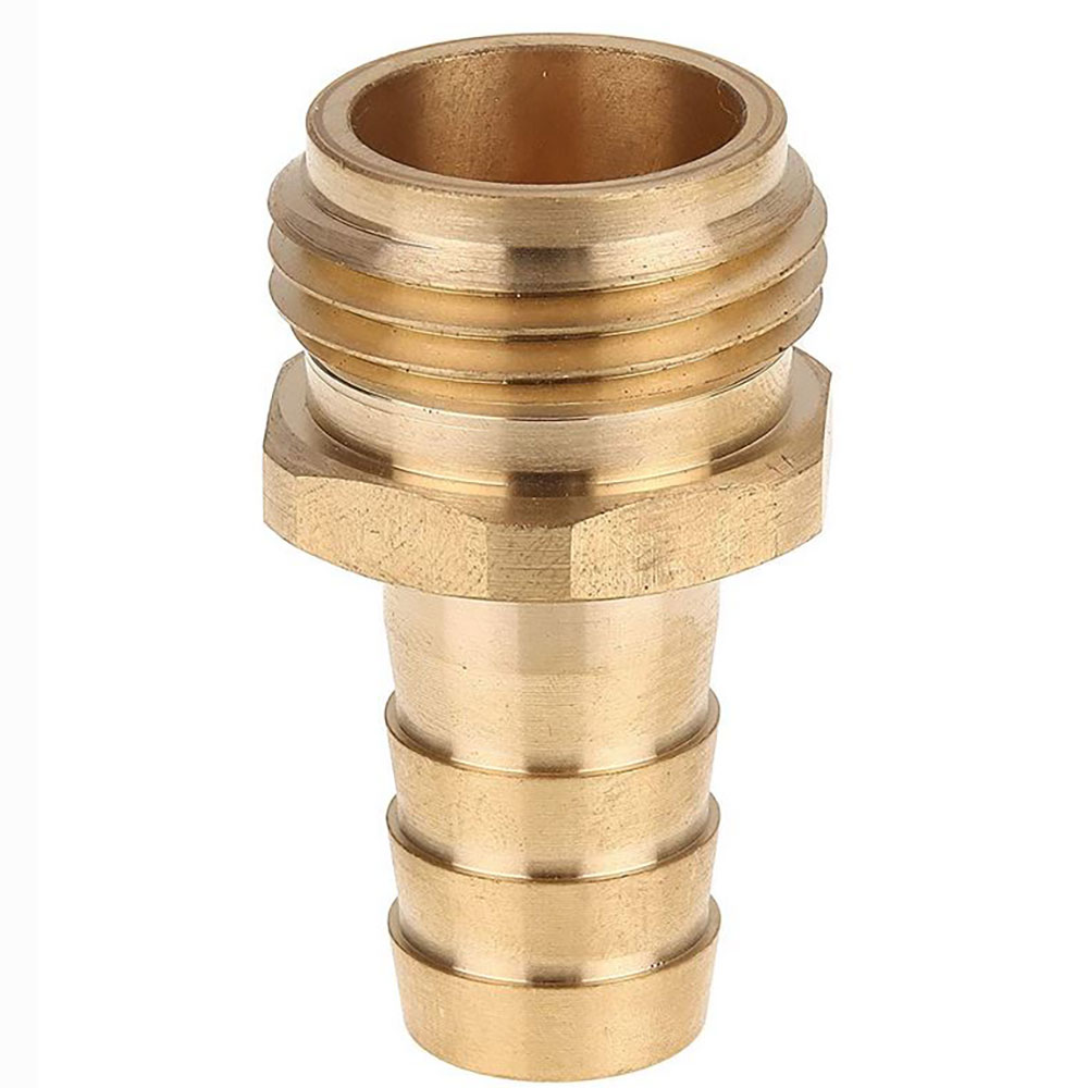 1" BARB X 1" M.H.T. BRASS FIT.