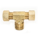 72 1/4" x 1/4" Lead-Free Brass Compression MIP Tee
