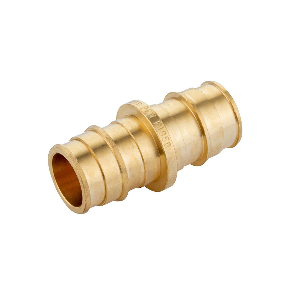 1/2" Brass Coupling Lead Free F1960 - (PEX A)