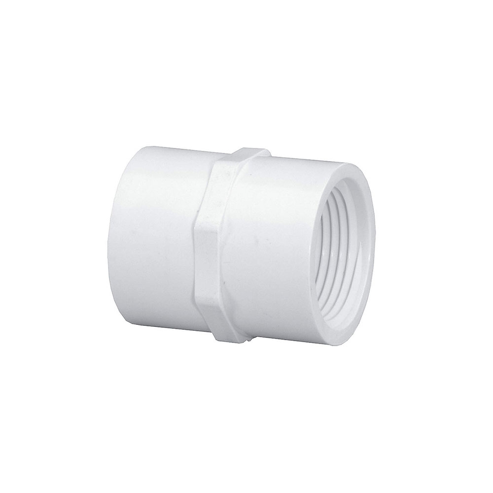 1-1/2" Slip x Female Thread PVC Adapter SCH40