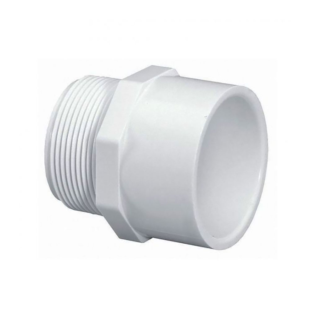 1/2" Male Thread x 3/4" Slip PVC Adapter SCH40