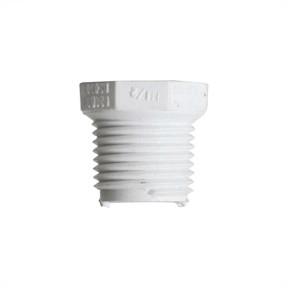 1/2" x 1/4" Threaded x Threaded PVC Bushing SCH40