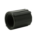 1" Threaded x Threaded Gray PVC Coupling SCH40