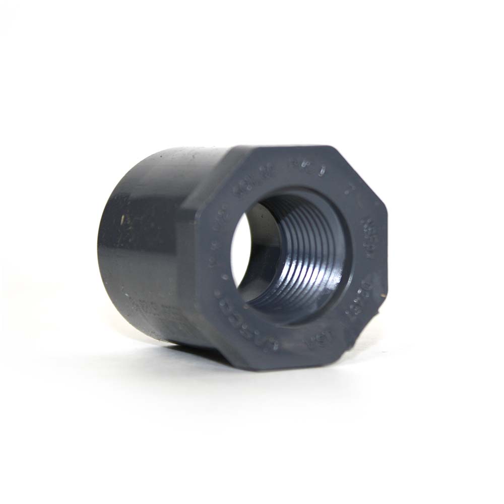 2" x 1-1/4" Slip x Slip PVC Bushing SCH80