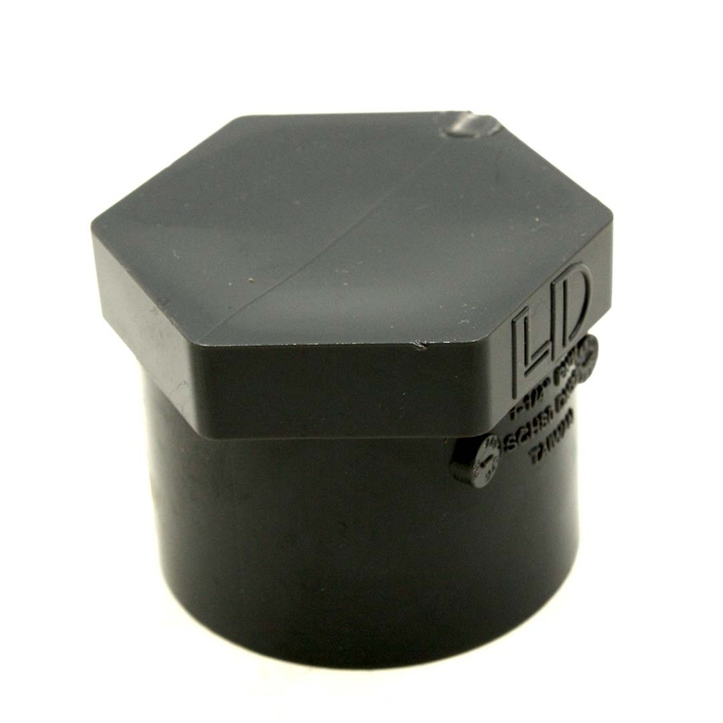 1-1/4" Threaded PVC Cap SCH80