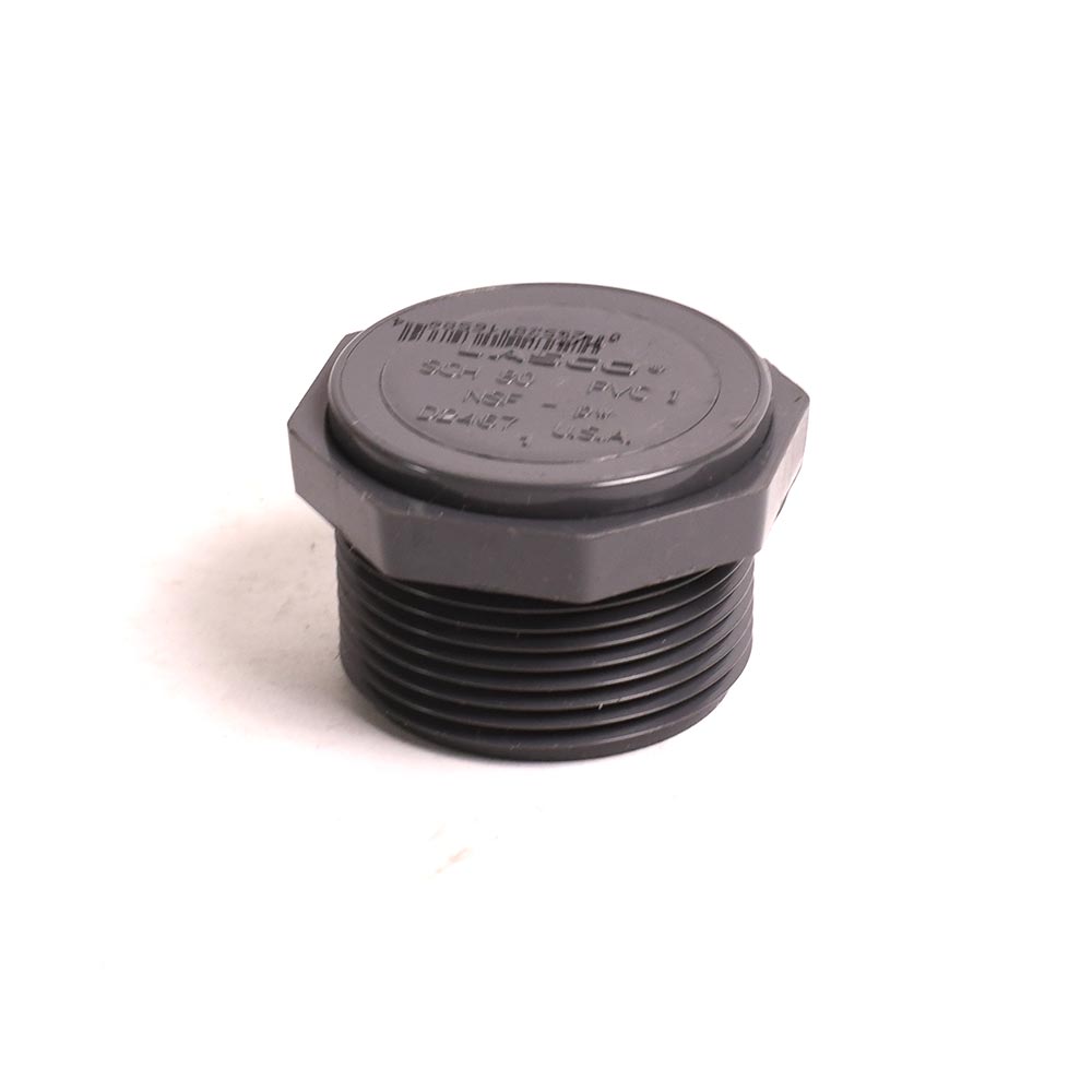 3/4" Threaded PVC Plug SCH80