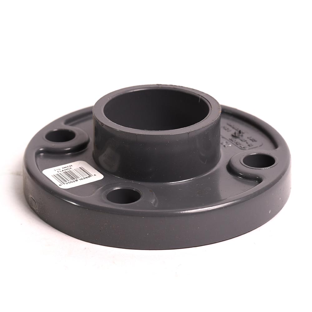 1-1/2" Slip PVC Floor Flange SCH80