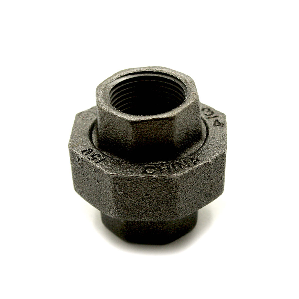 1"  Black Steel Union