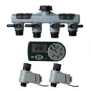 58911 Automatic 4 Outlet Hose Faucet Sprinkler Controller Timer Watering System