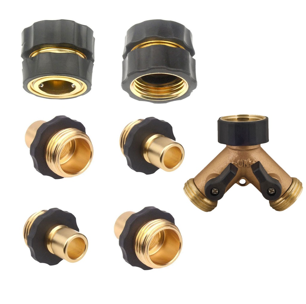 7pcs Aluminum Quick Connect Set
