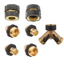 7pcs Aluminum Quick Connect Set