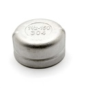 1 1/2 Cap Stainless Steel - Bulk