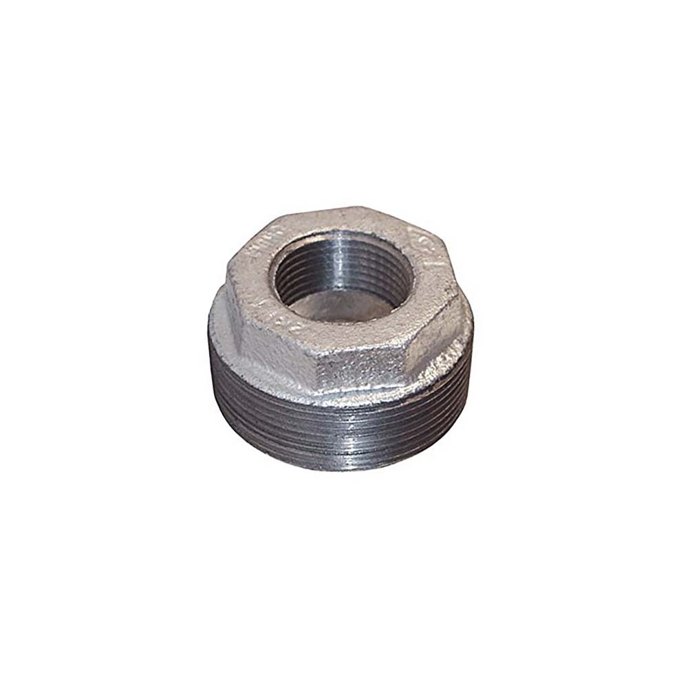 3/4" x 1/8" Galvanized Steel Bushing