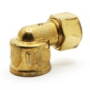 1396-T 70-C 1/2" x 1/2" Lead-Free Brass Compression FIP 90 Elbow - W02