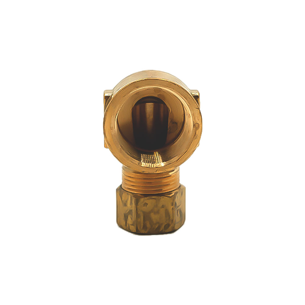 1399-T 70-C 5/8" x 3/4" Lead-Free Brass Compression FIP 90 Elbow - W03
