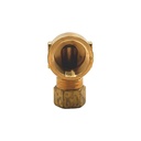 1399-T 70-C 5/8" x 3/4" Lead-Free Brass Compression FIP 90 Elbow - W03