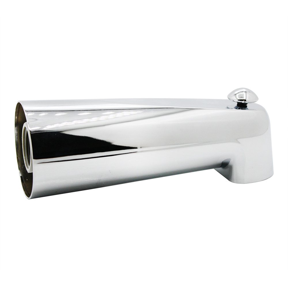 1405-T Fit-All Diverter Bathtub Spout - Extra Long - Chrome - W03