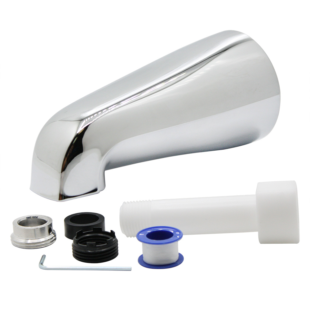 1409-T Fit-All Bathtub Spout - 1/2" IPS - Chrome - W03