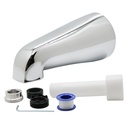 1409-T Fit-All Bathtub Spout - 1/2" IPS - Chrome - W03