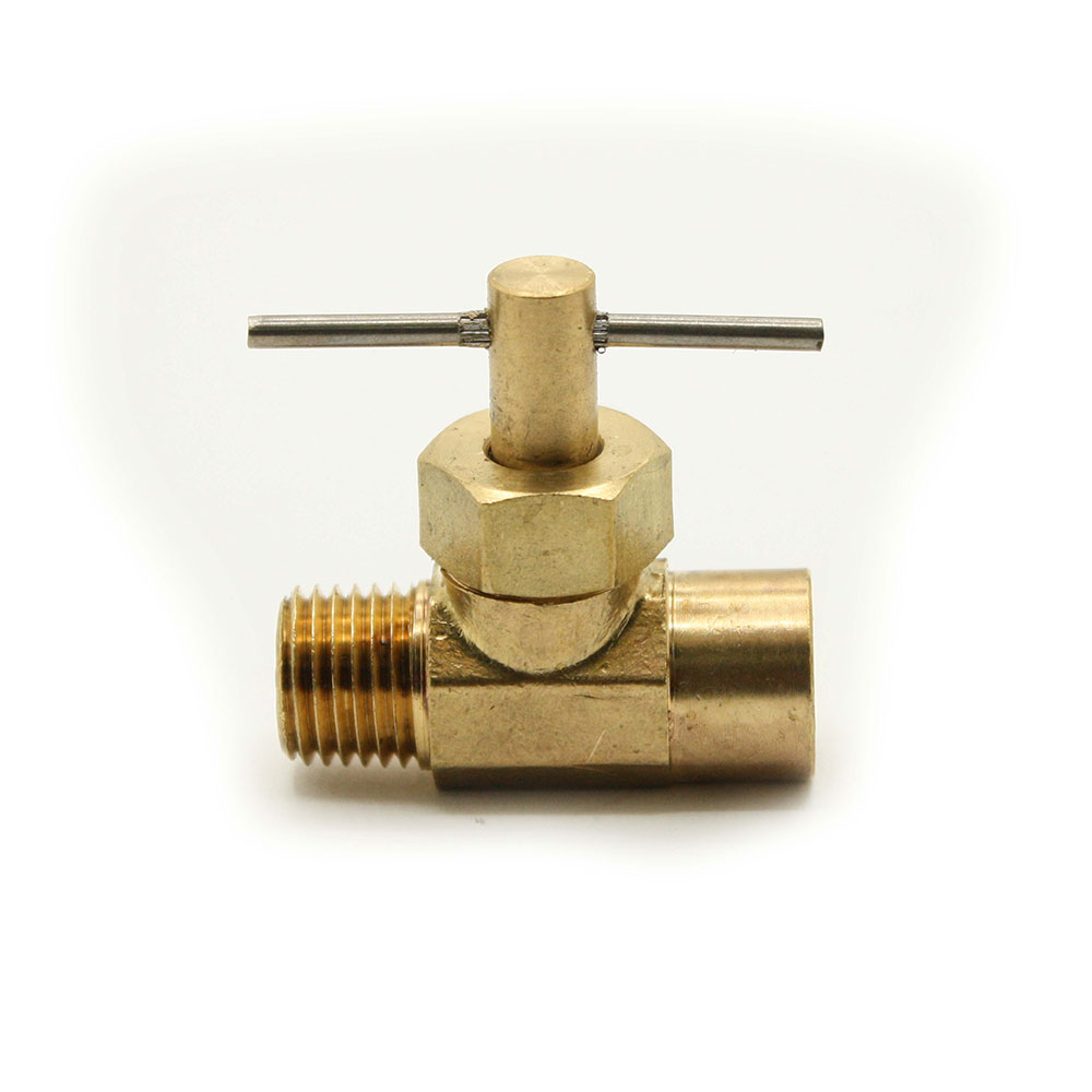 132P 1/4" MIP X 1/4" FIP Mini Needle Valve (Straight) - W02
