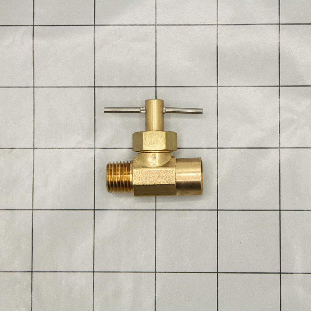 132P 1/4" MIP X 1/4" FIP Mini Needle Valve (Straight) - W04