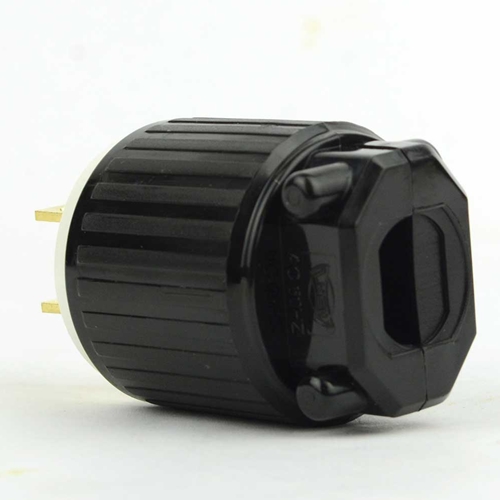 15A-125V 3-Blade NEMA 5-15P Straight Electrical Plug - W03