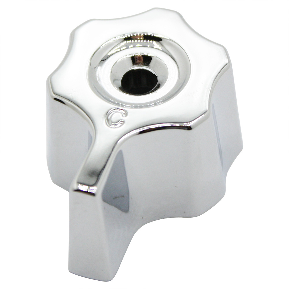 1494-T Price Pfister Crown Imperial Lavatory Tub Shower Faucet Lever Handle - Chrome Metal - COLD - DH2748 - W02