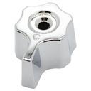 1494-T Price Pfister Crown Imperial Lavatory Tub Shower Faucet Lever Handle - Chrome Metal - COLD - DH2748 - W02