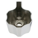 1494-T Price Pfister Crown Imperial Lavatory Tub Shower Faucet Lever Handle - Chrome Metal - COLD - DH2748 - W05