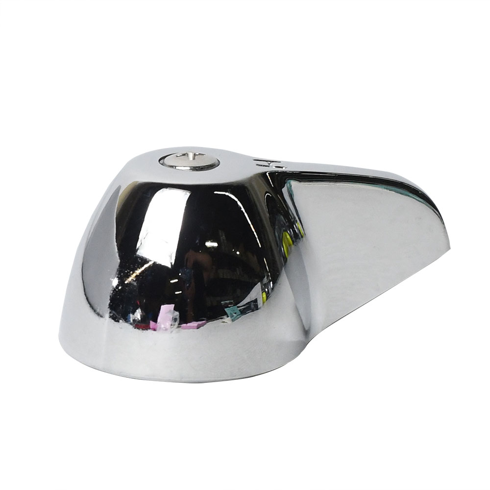 1502-T Price Pfister Large Canopy Tub Shower Faucet Handle - Chrome Metal - COLD
 - W02