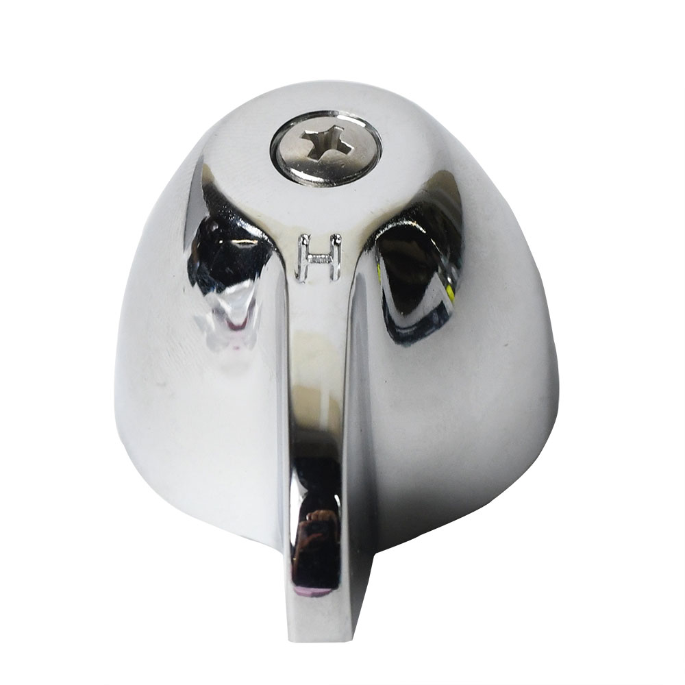 1502-T Price Pfister Large Canopy Tub Shower Faucet Handle - Chrome Metal - COLD
 - W03