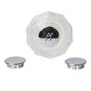 1514-T Price Pfister Large Contessa Tub Shower Faucet Handle - Clear Acrylic with Hot/Cold/Diverter Buttons
 - W02