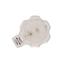 1533-T Temp. Control Knob Faucet Handle for Mixet Faucets - Clear - 88202 - W04