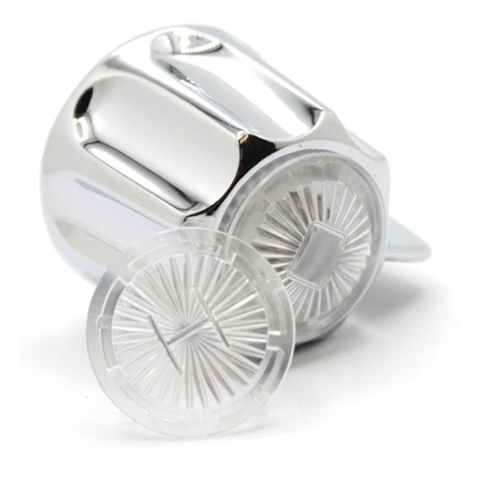 1542-T Gerber Lavatory Faucet Handle (Hot / Cold Buttons) - Chrome - HL-101MB - W02