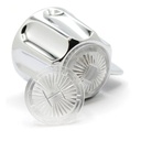 1542-T Gerber Lavatory Faucet Handle (Hot / Cold Buttons) - Chrome - HL-101MB - W02
