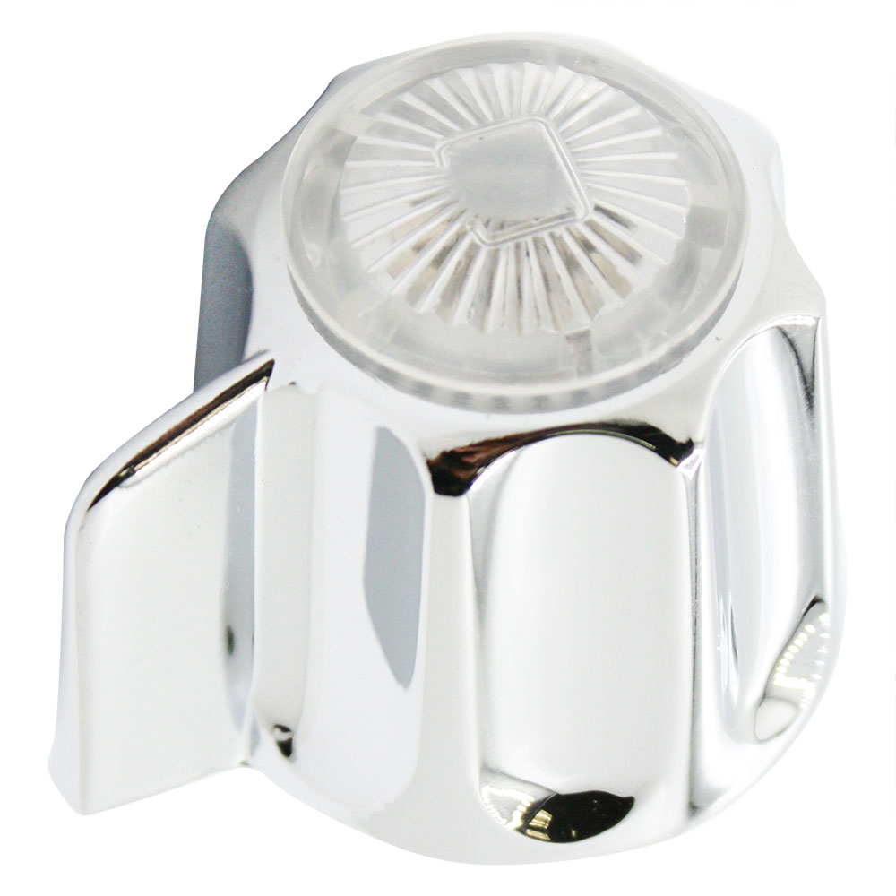 1542-T Gerber Lavatory Faucet Handle (Hot / Cold Buttons) - Chrome - HL-101MB - W04