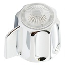 1542-T Gerber Lavatory Faucet Handle (Hot / Cold Buttons) - Chrome - HL-101MB - W04